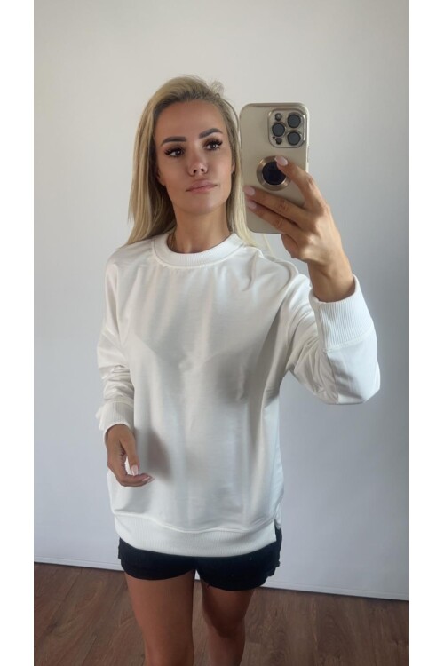 DÜZ İKİ İPİLİK SARDONSUZ SWEAT