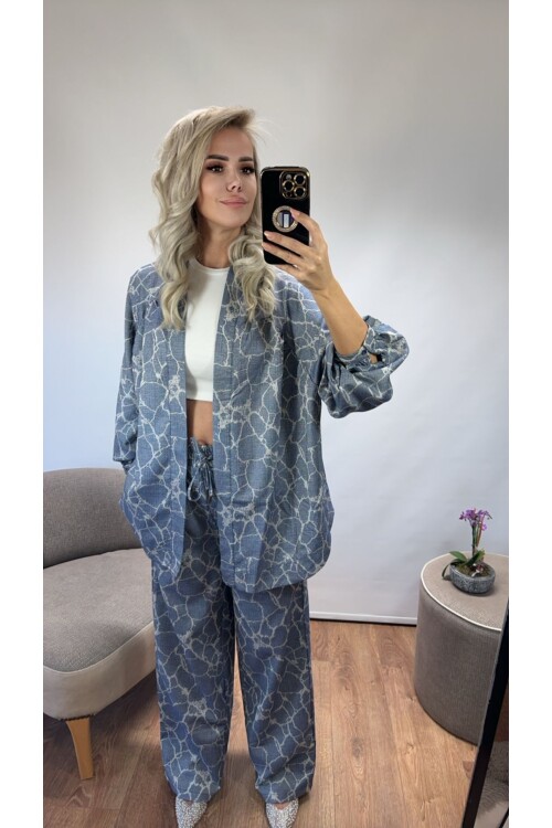 SF037 KİMONO DESENLİ