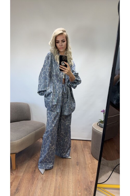 SF037 KİMONO DESENLİ