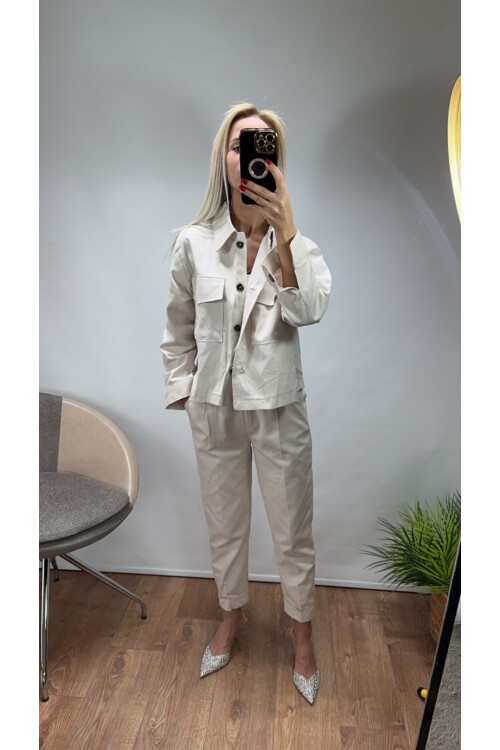 SF004 GABARDİN CEKET TAKIM