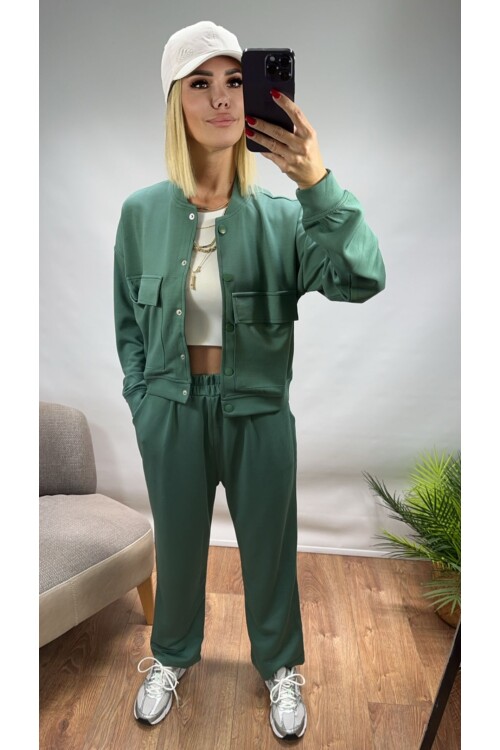 SF014 CROP CEKET EŞOFMAN TAKIM