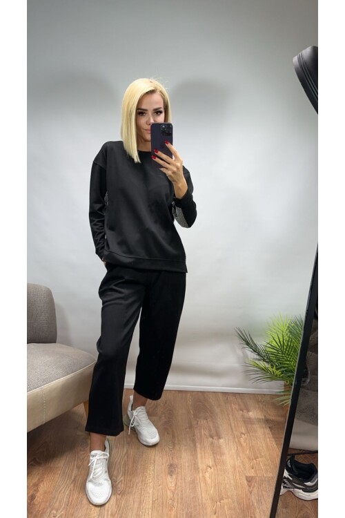 SF017 GÖMLEK DESENLİ EŞOFMAN TAKIMI