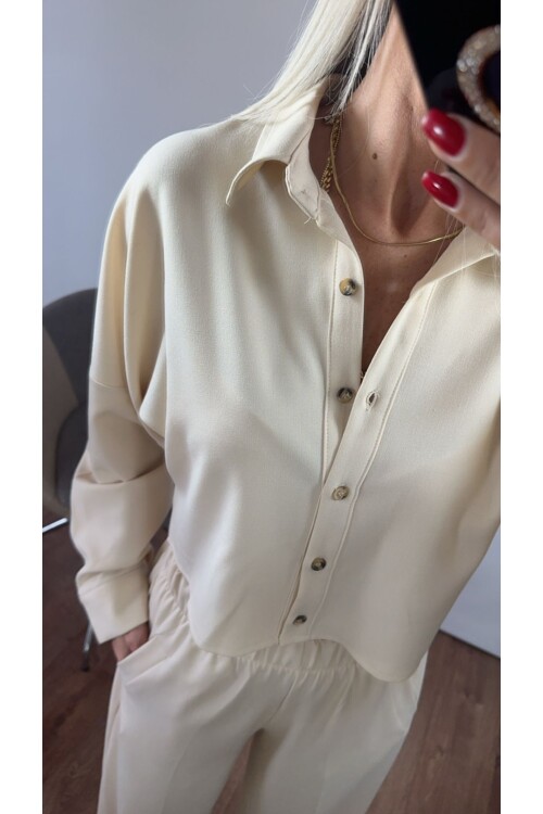 SF019 GABARDİN TAKIM DÜĞMELİ