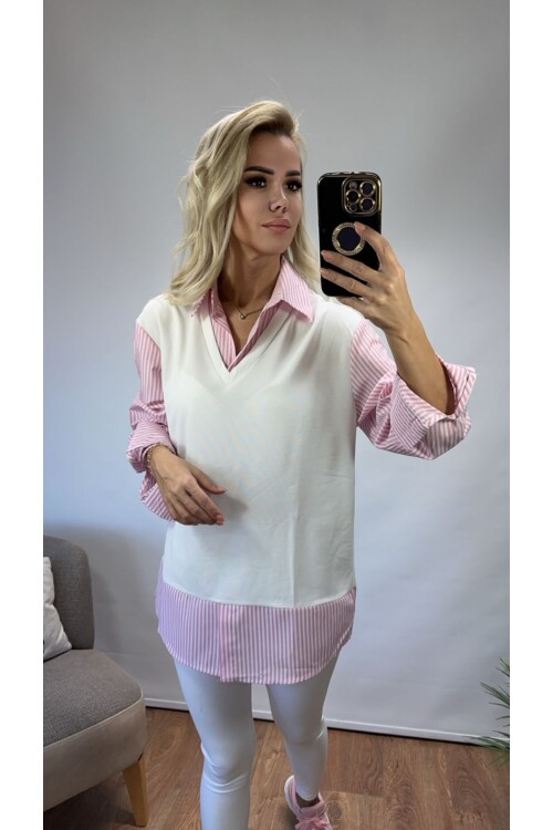 SF031 CİZGİLİ GÖMLEK SWEAT