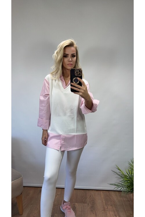 SF031 CİZGİLİ GÖMLEK SWEAT