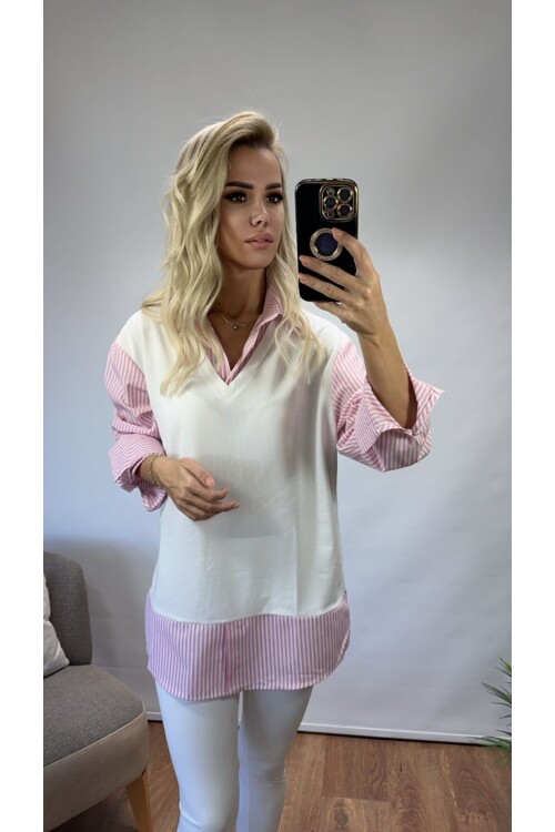 SF031 CİZGİLİ GÖMLEK SWEAT