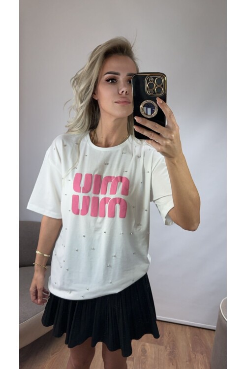 SF050 TAŞLI MIU TİŞÖRT