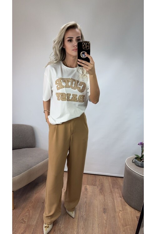 SF051 CUTE KABARTMA BASKI TİŞÖRT