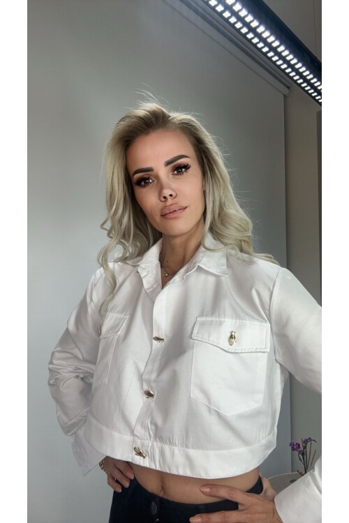 SF055 EL DÜĞMELİ GÖMLEK