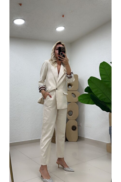 SF076 KETEN KLASİK PANTOLON