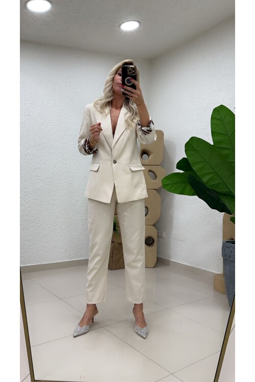 SF076 KETEN KLASİK PANTOLON