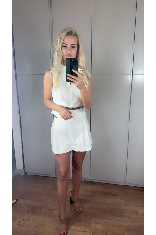 SF098 KEMER DETAYLI YELEK