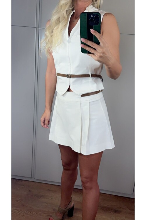 SF098 KEMER DETAYLI YELEK