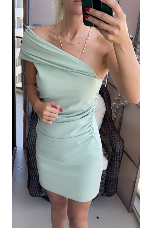 SF117 TEK KOL ELBİSE