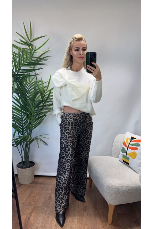 SF126 LEOPAR PANTOLON