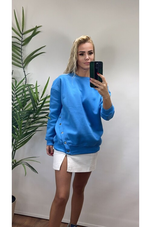 SF135 YANDAN CITCIT SWEAT ÜÇİPLİK