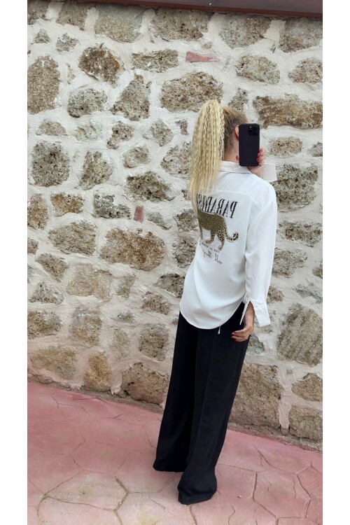 SF186 LEOPAR GÖMLEK