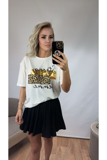 SF047 LEOPAR RAHAT TİŞÖRT